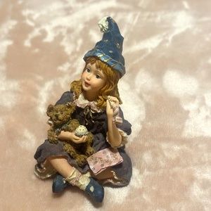 Yesterday's Child Boyds Bear Happy Birthday Girl Figurine